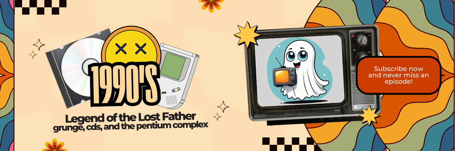 1990s Ghost Dad Movies Banner